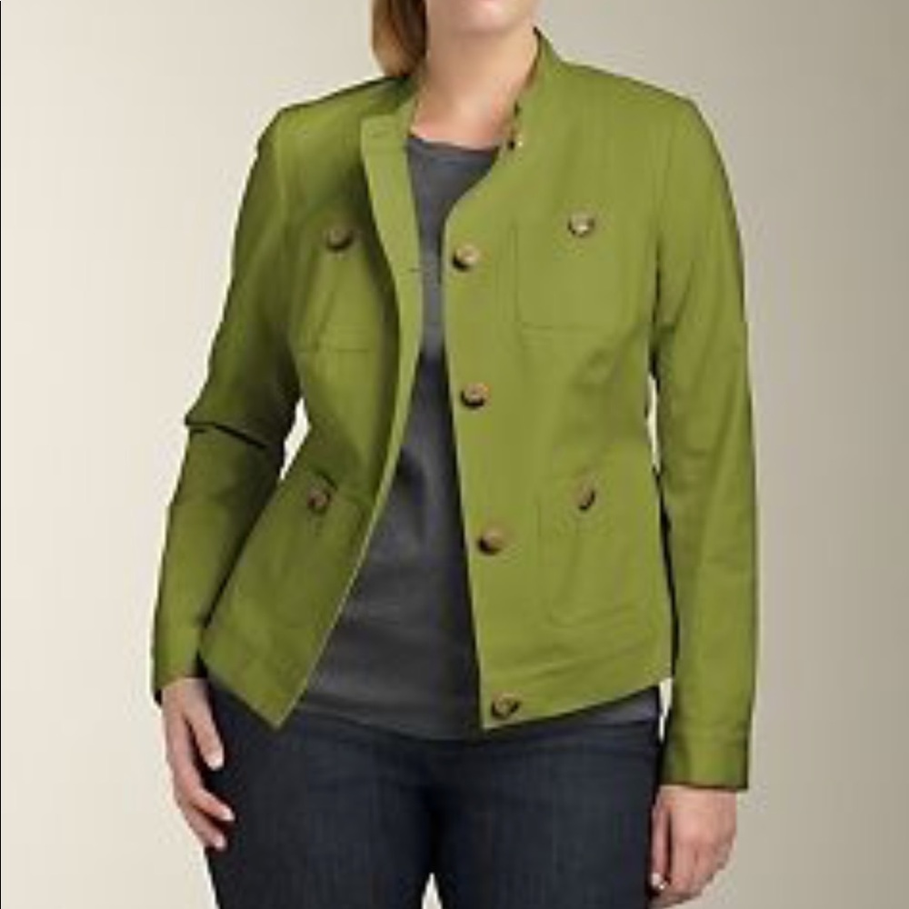 Talbots Grace Fit Patch-Pocket Jacket - image 1